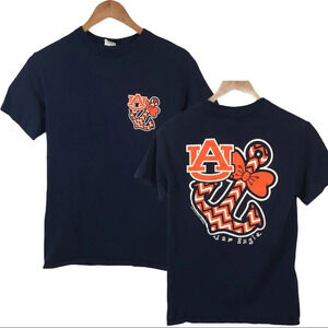 WS558 Delta Auburn Tigers Preppy Anchor Shirt S